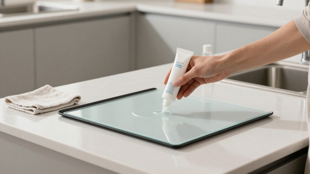 Glue Bonds To Nonstick Surfaces And Wipes Clean With Ethanol