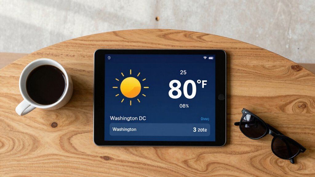 Will The Temp In Washington DC Be Above 79.99° On Jul 12, 2026 At 8Pm EDT?