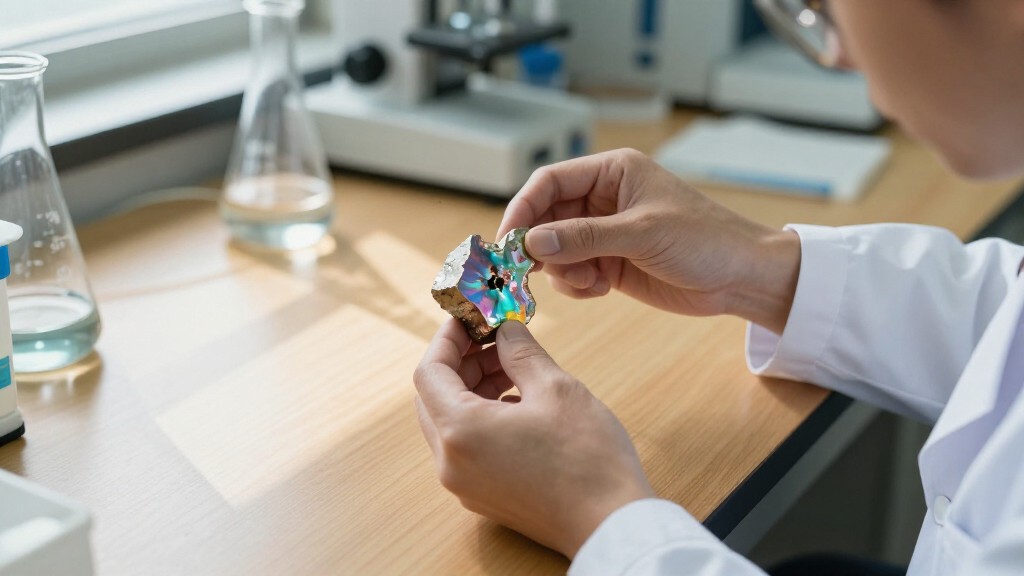 Discovery Of A Multicomponent Alloy Forged By The Hiroshima Atomic Blast