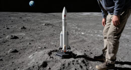 Spacex Rocket Crashes On The Moon