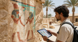 4,400-Year-Old Tomb Of Egyptian Judge Found At Saqqara With Colors On Walls